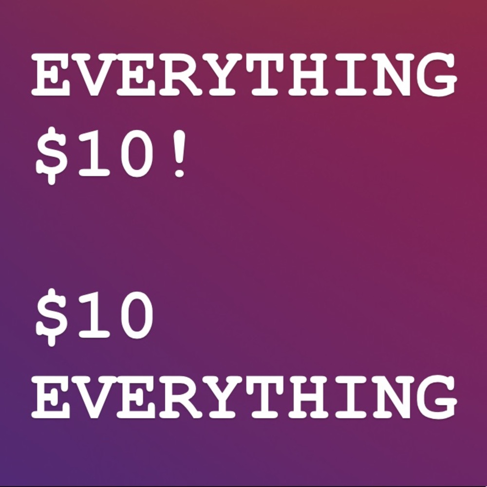 EVERYTHING MUST GO